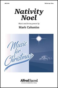 Nativity Noel SAB choral sheet music cover Thumbnail